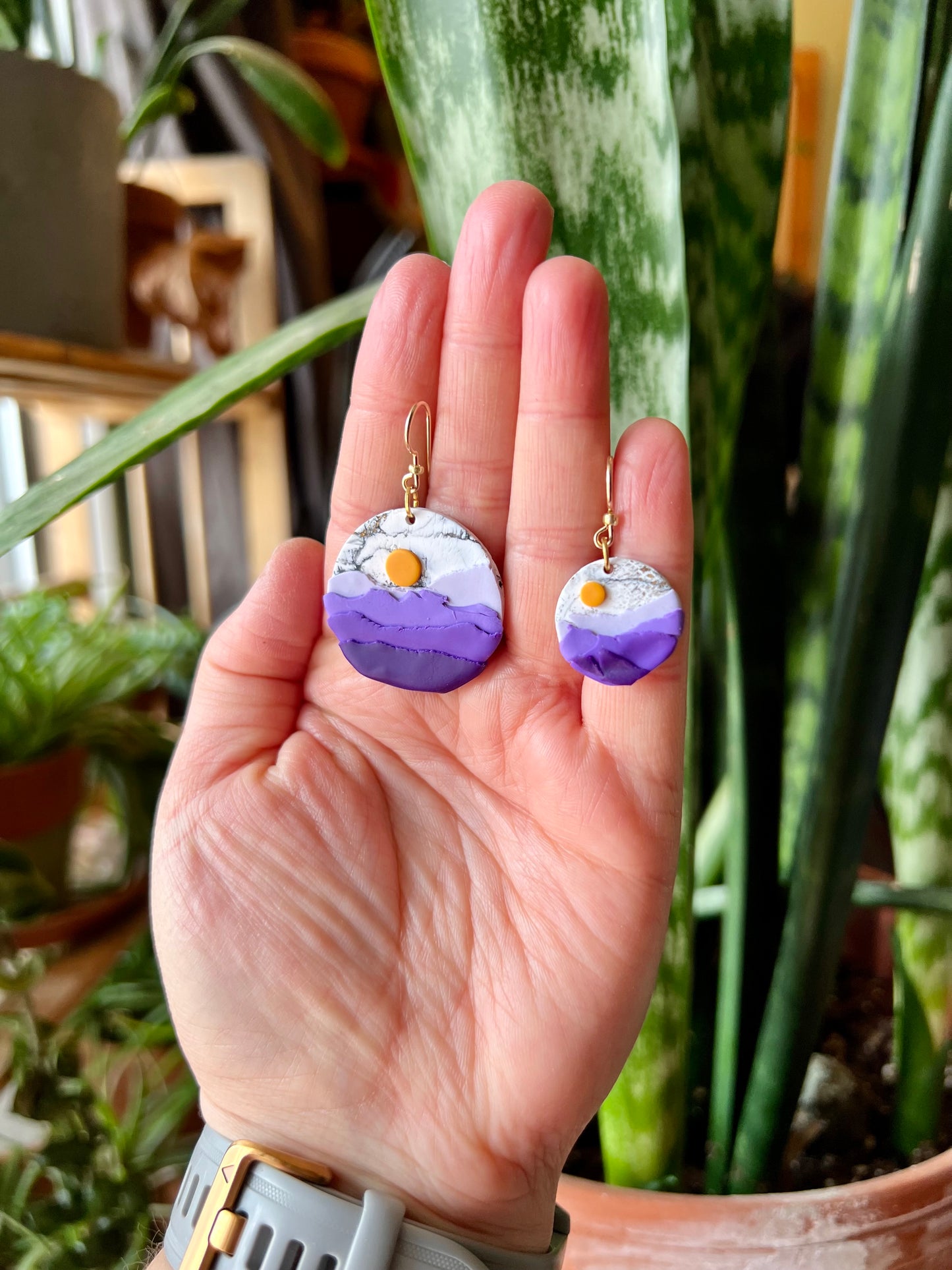 Purple Majesty Summit Earrings