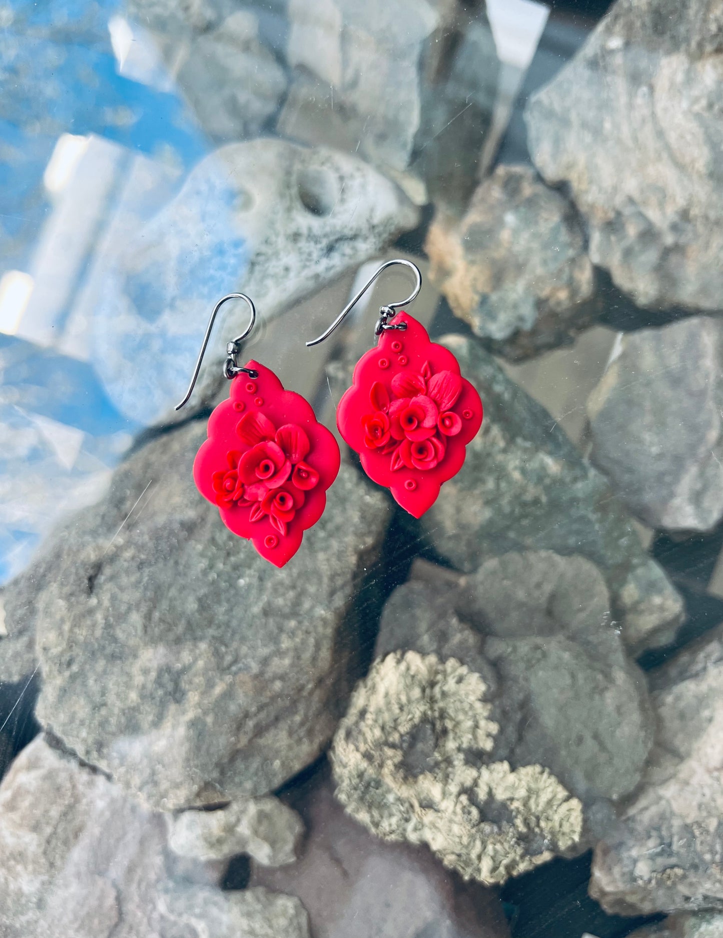 Ruby Rose Earrings