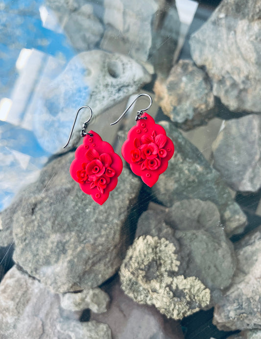 Ruby Rose Earrings
