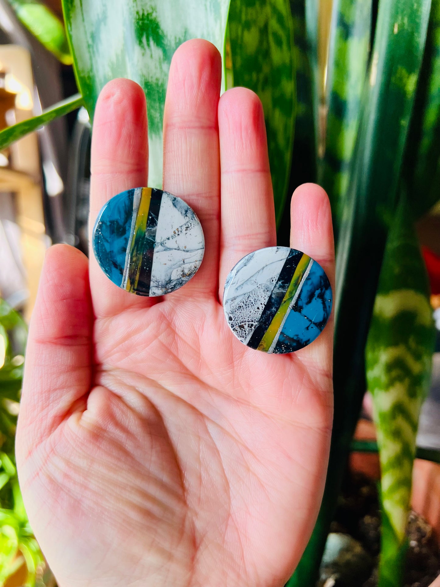 Southwest Turquoise Stud Earrings