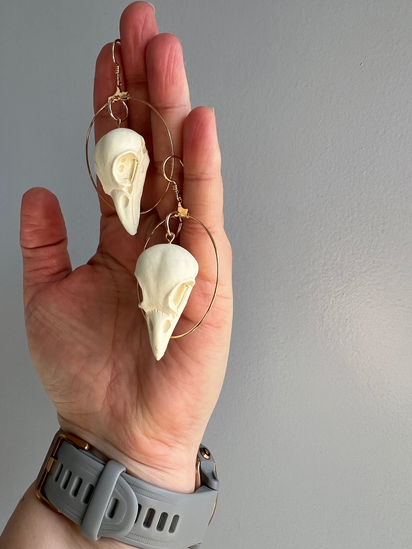 Experience the mystique of the Raven with our handcrafted polymer clay earrings, empowering the wearer to share their messages and inner truth.