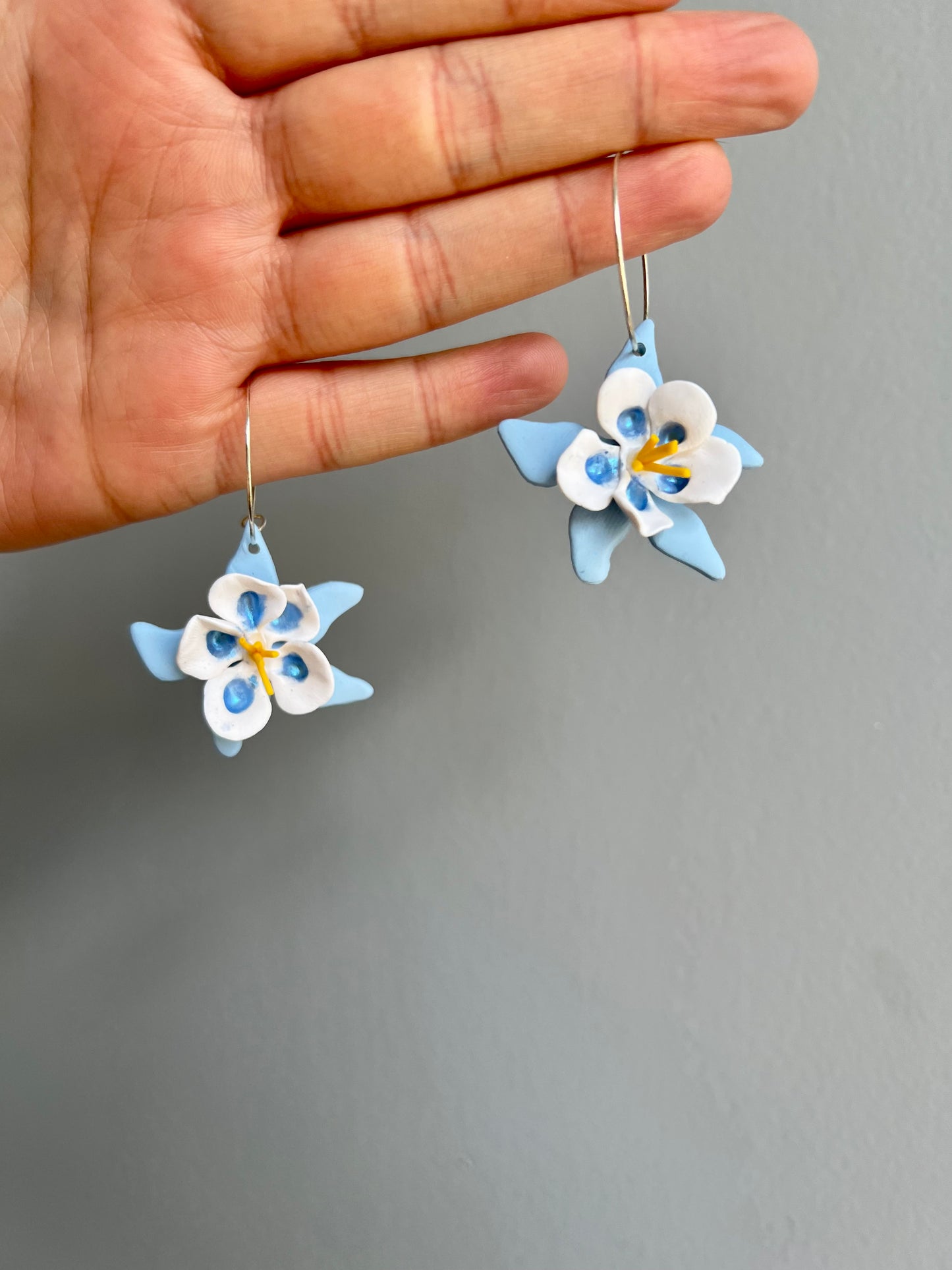 Columbine Hoop Earrings