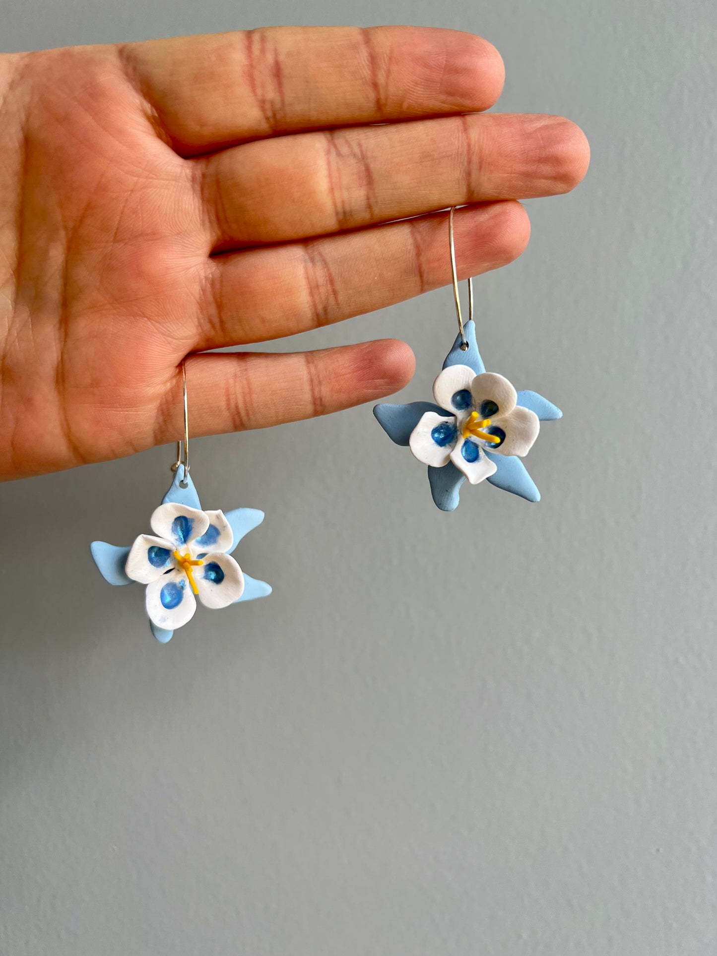 Columbine Hoop Earrings