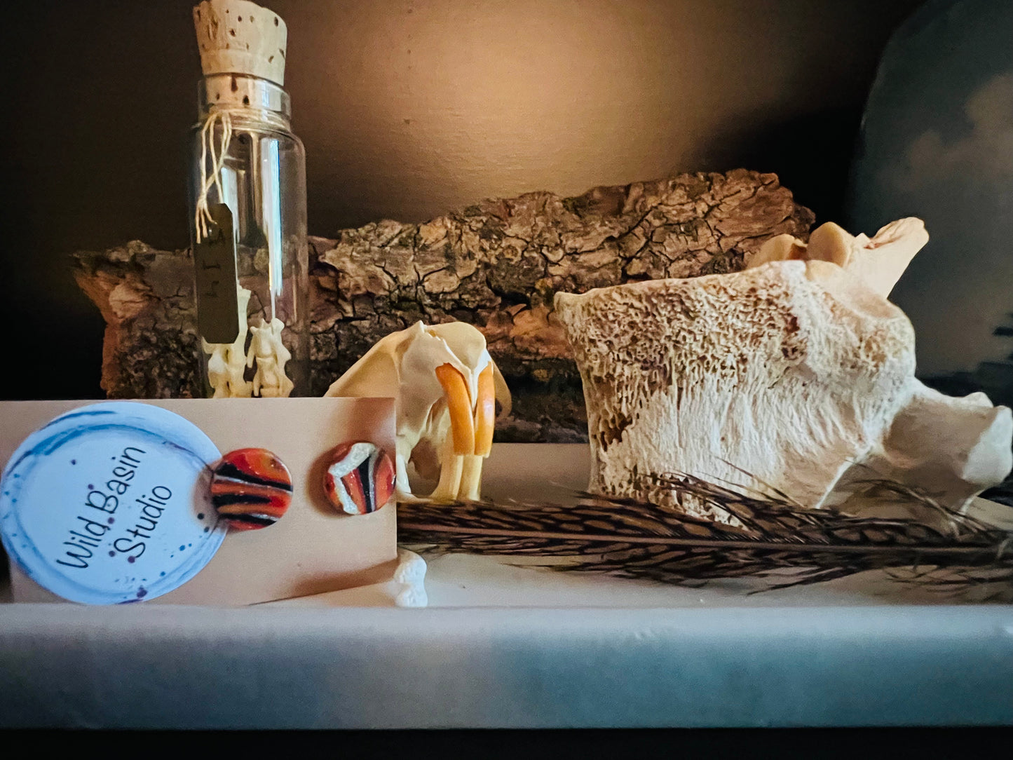 Harness the power of fire with these polymer clay earrings. Fire embodies dualities, offering both destruction and regeneration, harm and healing. It possesses the ability to purify and protect, evoking strong energy and boosting willpower.