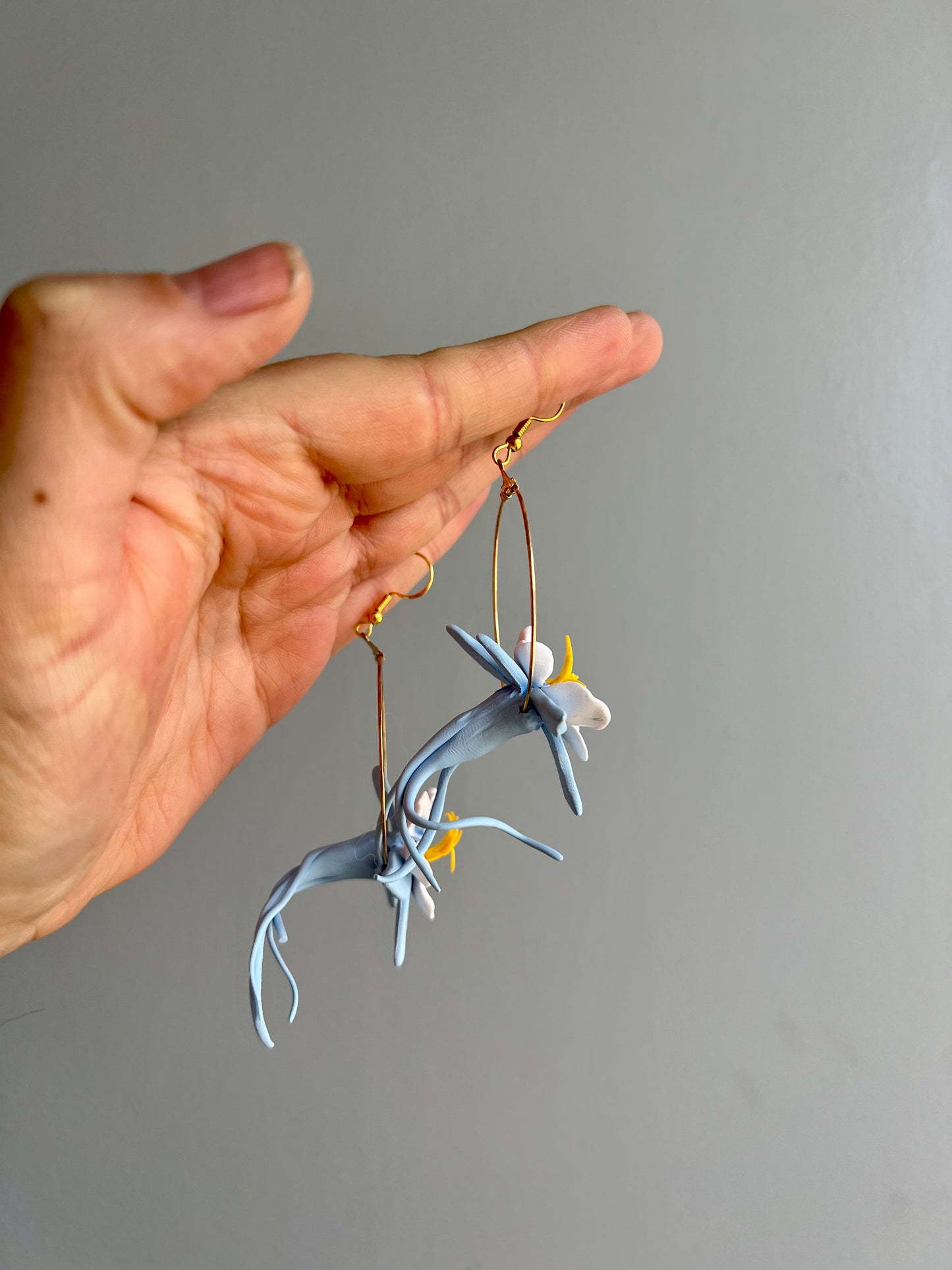 Large Columbine Earrings