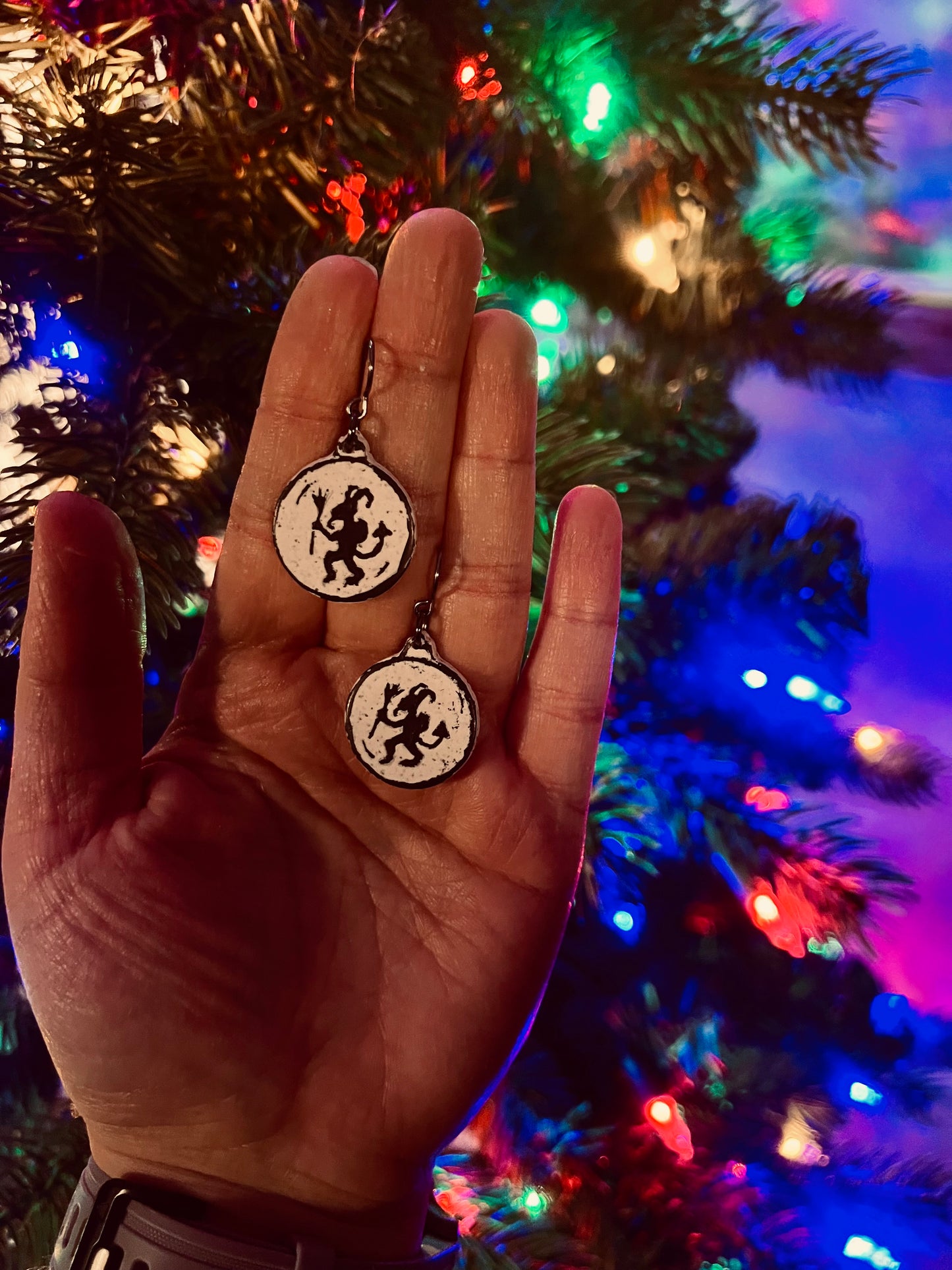 Krampus Earrings