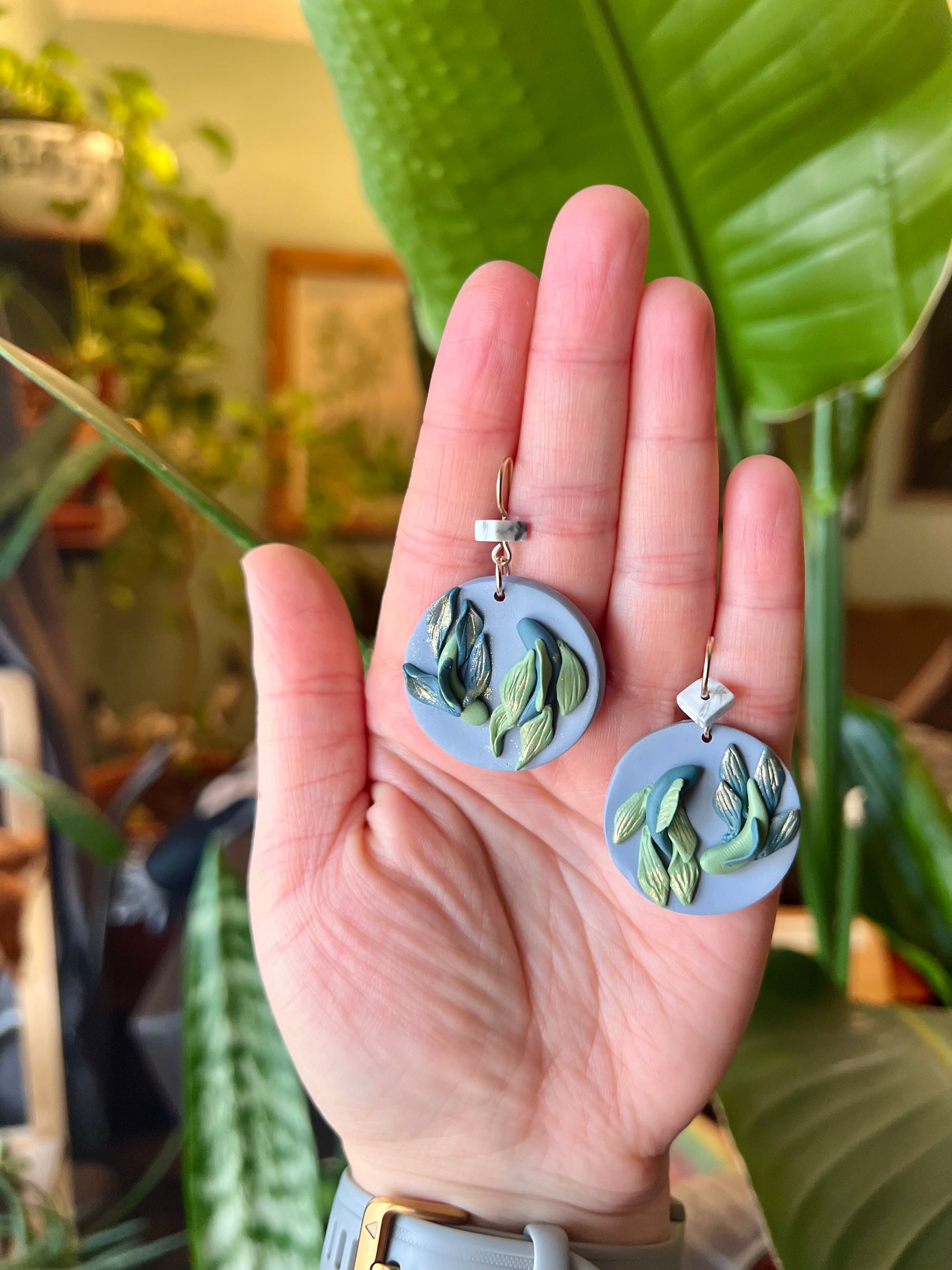 Capture the fluidity of Pisces with our handmade polymer clay earrings, crafted in Denver, Colorado. Each piece reflects the artistic essence of the Rockies, embodying the creativity and intuition of the Piscean spirit. Elevate your style with locally made artisanal jewelry. Shop now and dive into the world of Pisces!