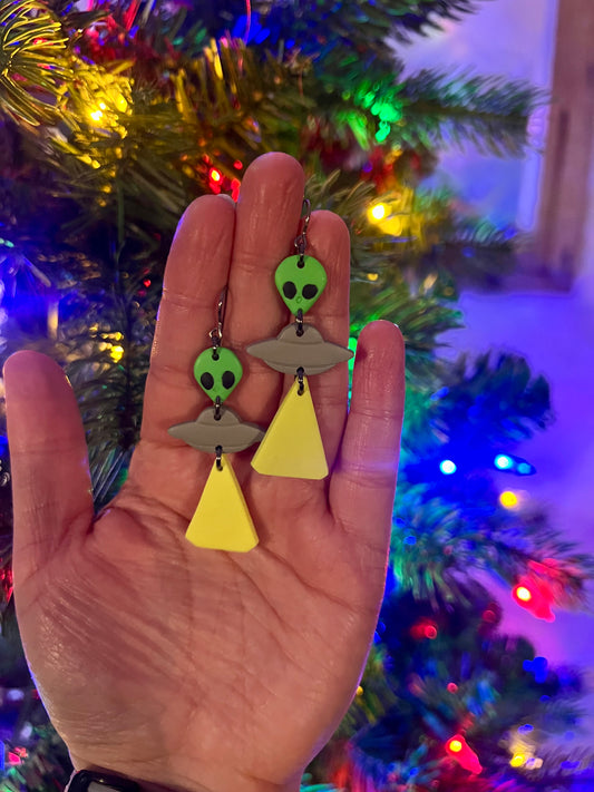 Alien Earrings: "The Truth is Out There"