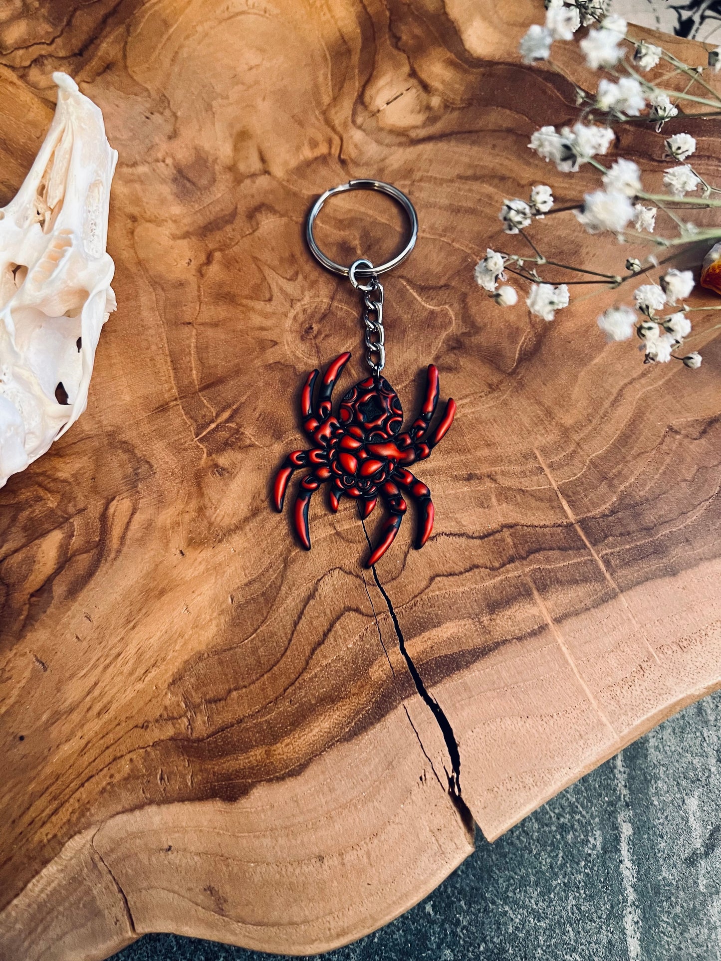 Arachnid Keychain