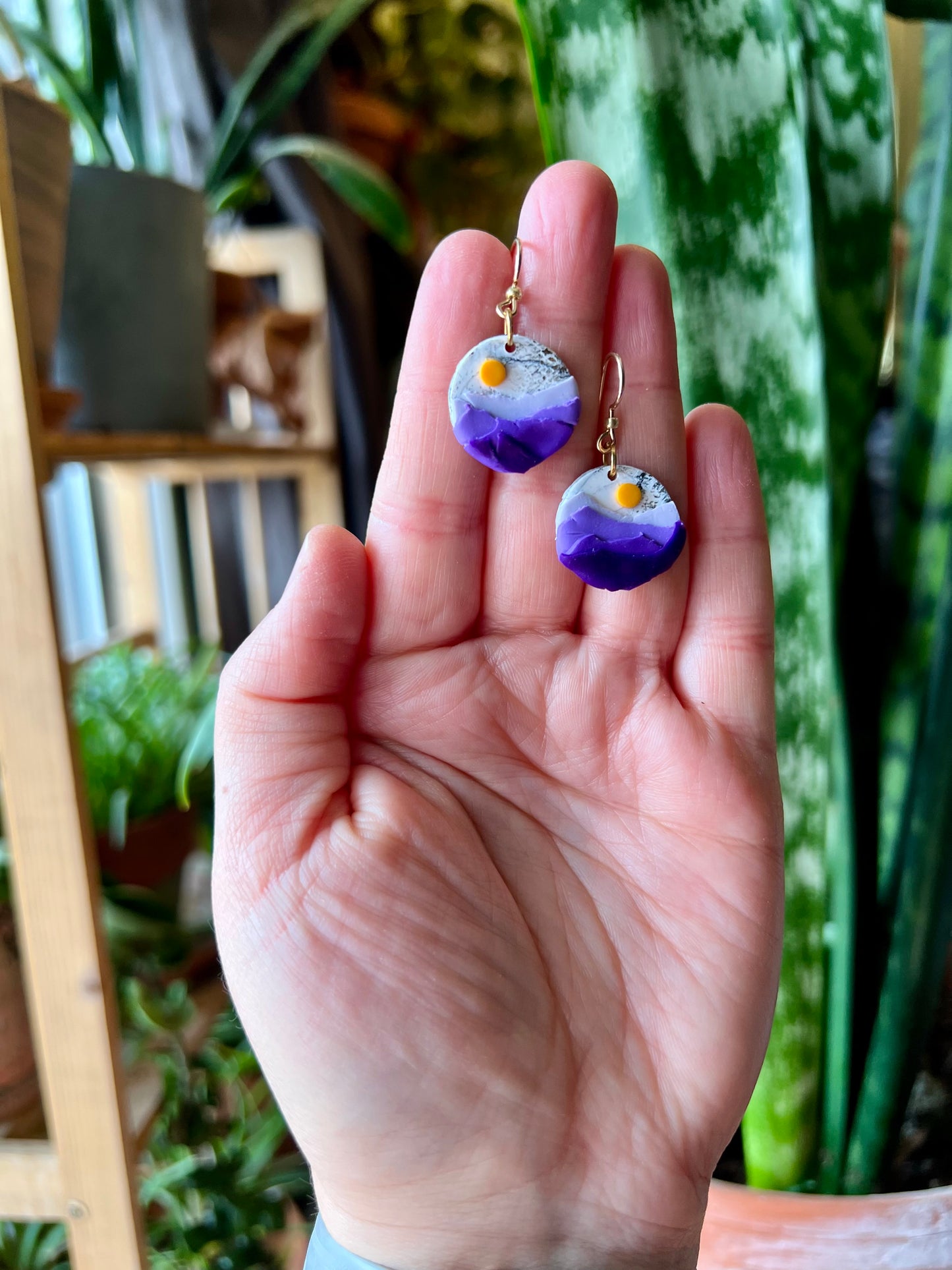 Purple Majesty Summit Earrings